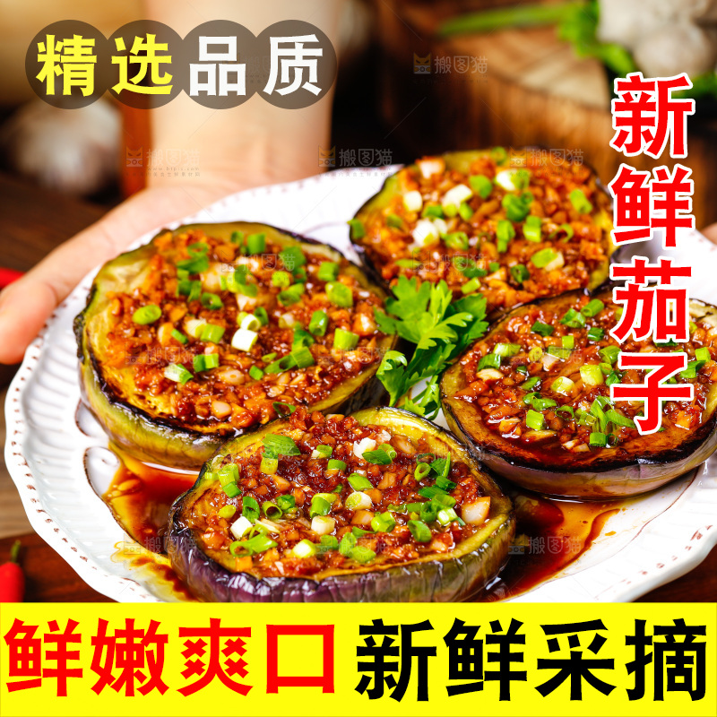 手端一盘肉末茄子