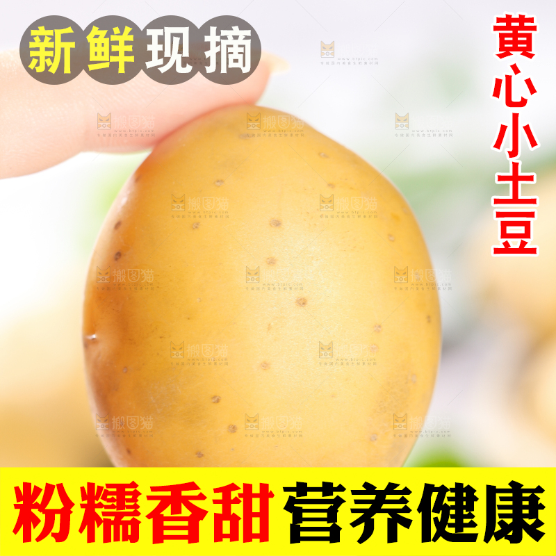 浅底上放着小土豆