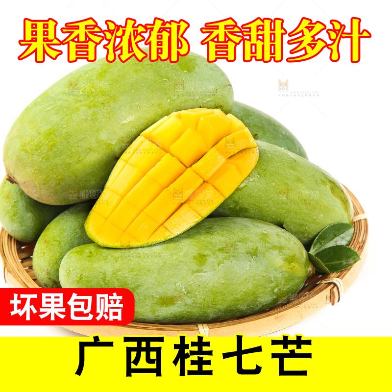 白底上放着一盘田东桂七芒