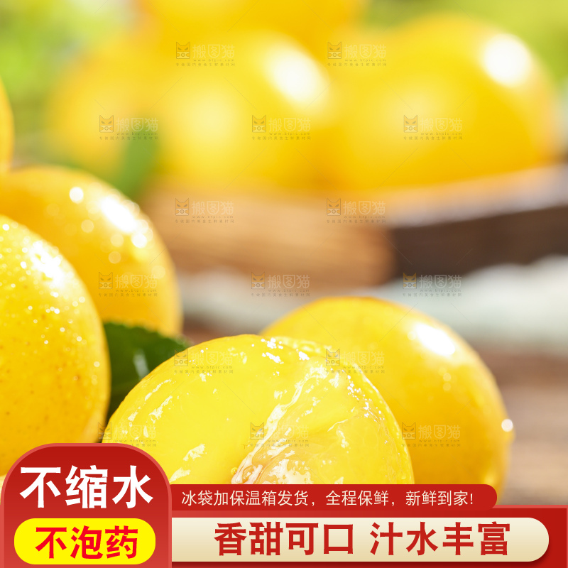 木底上的黄金奈李