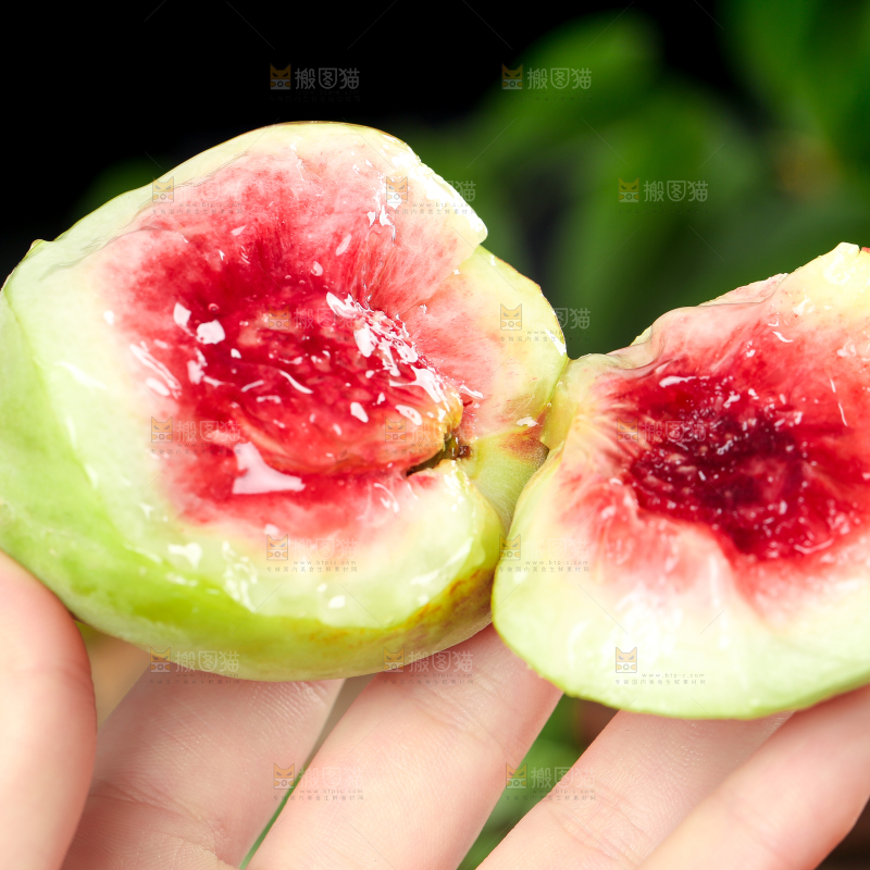手拿云南鹰嘴水蜜桃