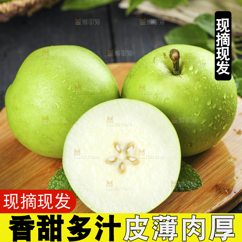 木底上的砀山翠冠梨
