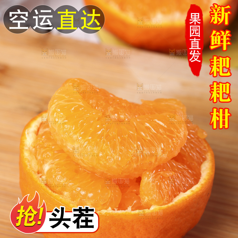 木板上放着春见耙耙柑