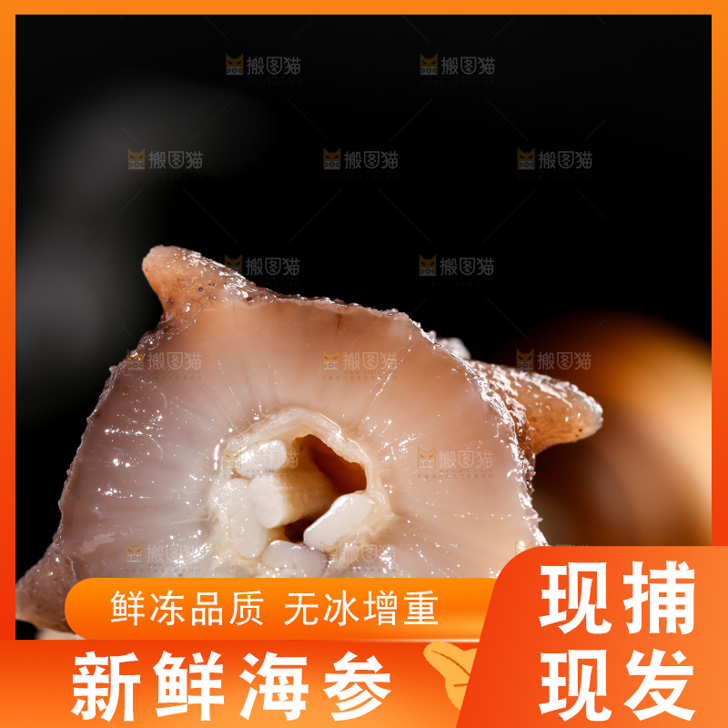 盘子里的海参