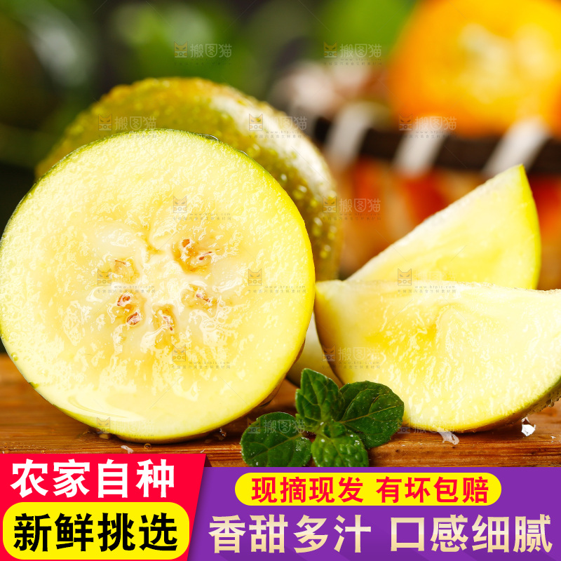 木底上放着金橘