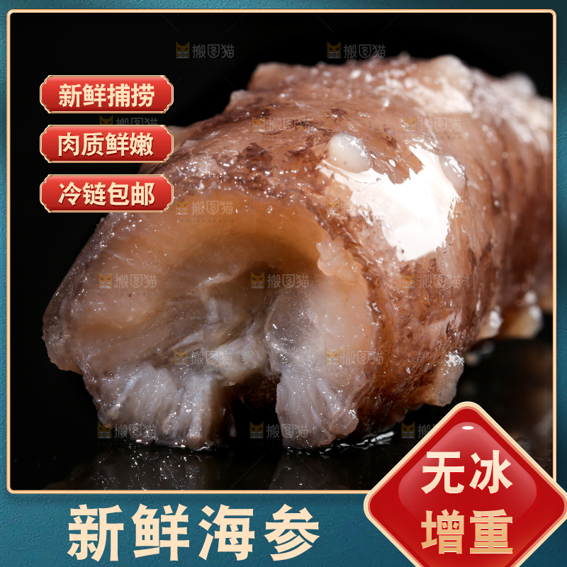黑底上的辽参