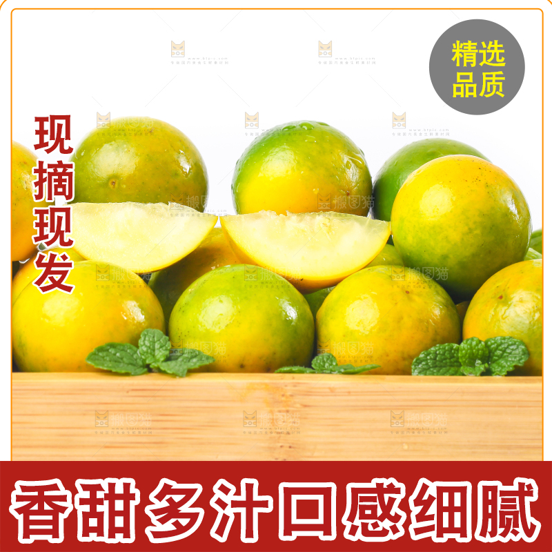 盘子里装着金橘