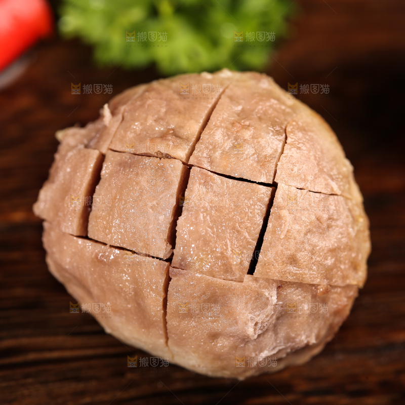 深底上的牛筋丸