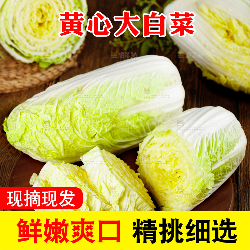 木底上的大白菜