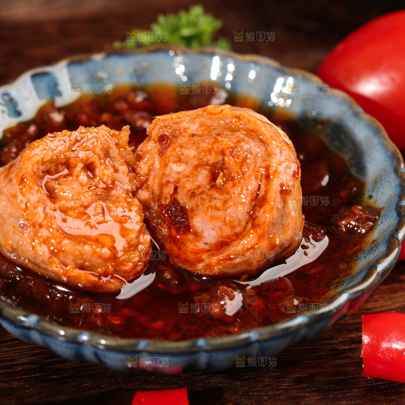 牛肉丸蘸汁
