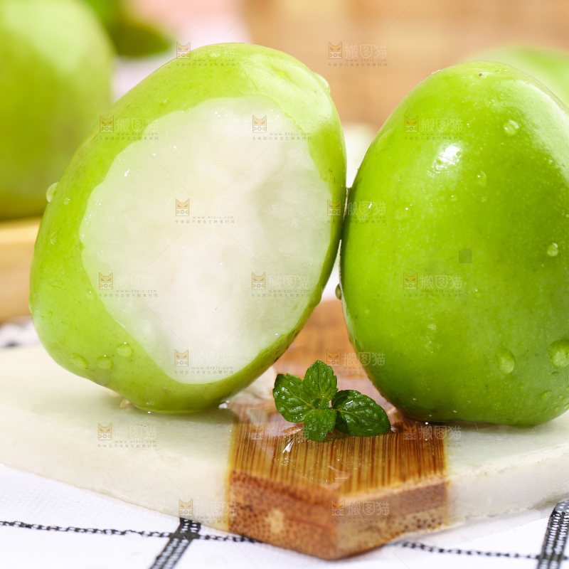 石板上的台湾牛奶枣