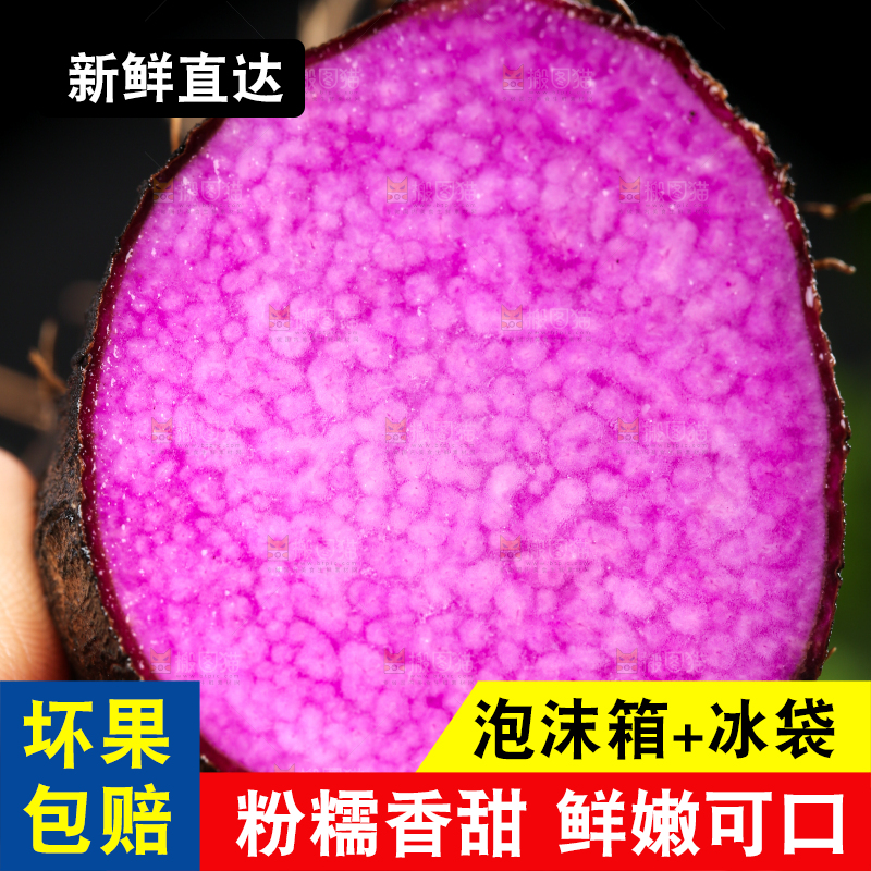 手里拿着紫人参