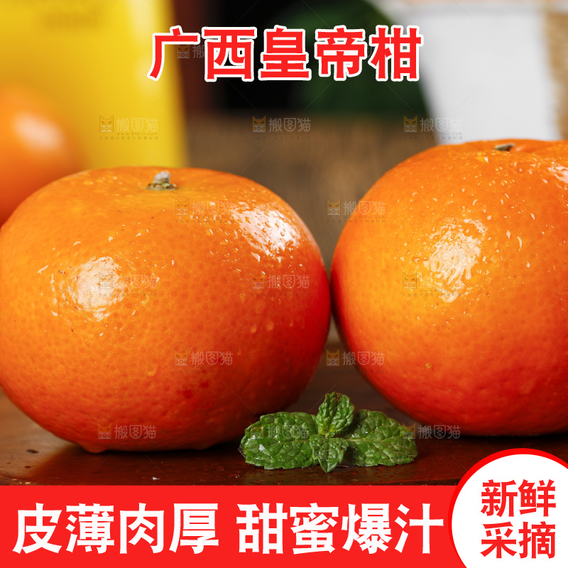 木底上的皇帝柑