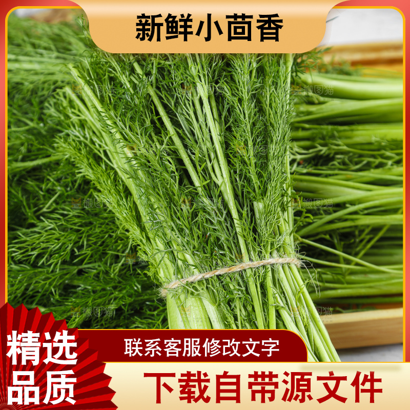 手里拿着小茴香