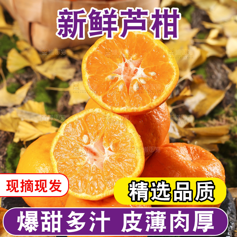 黑石板上的云南椪柑