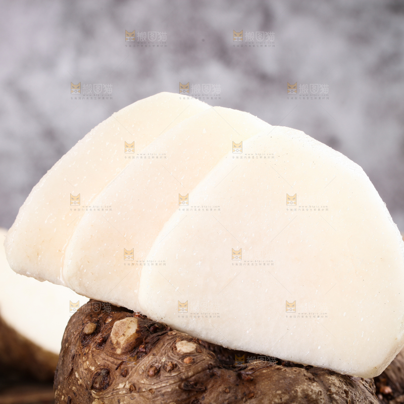 花底上放着云南魔芋