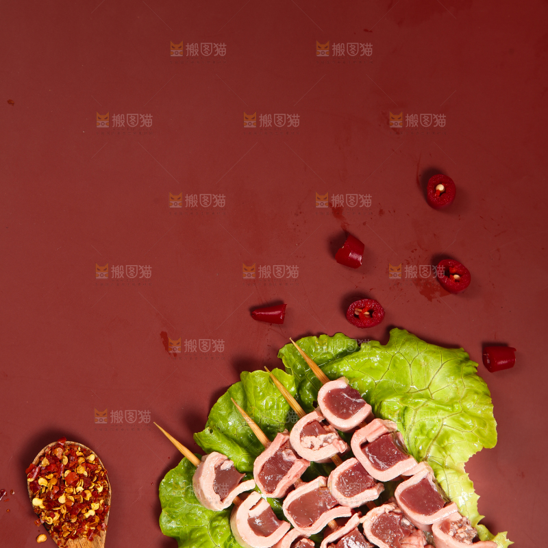 串串调料背景纹理