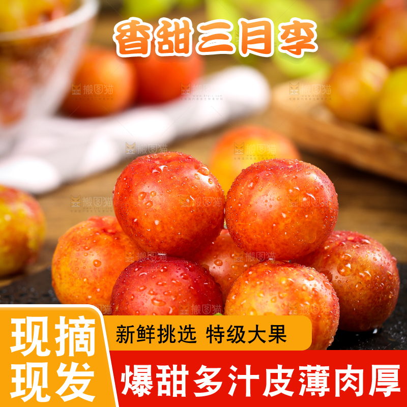黑石板上放着钱排三月李