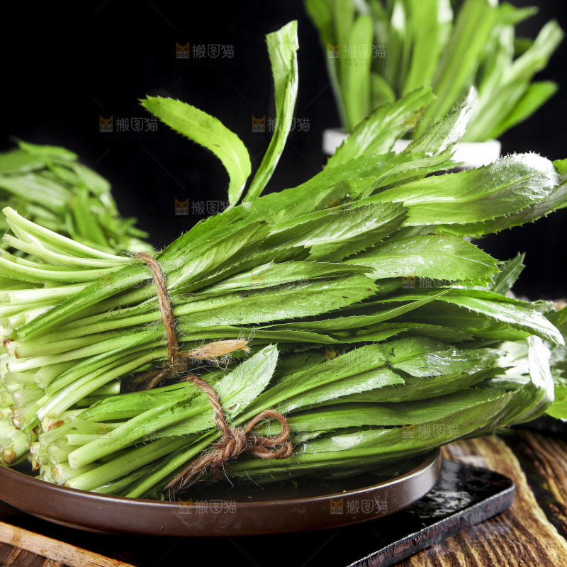 木底上的云南大香菜