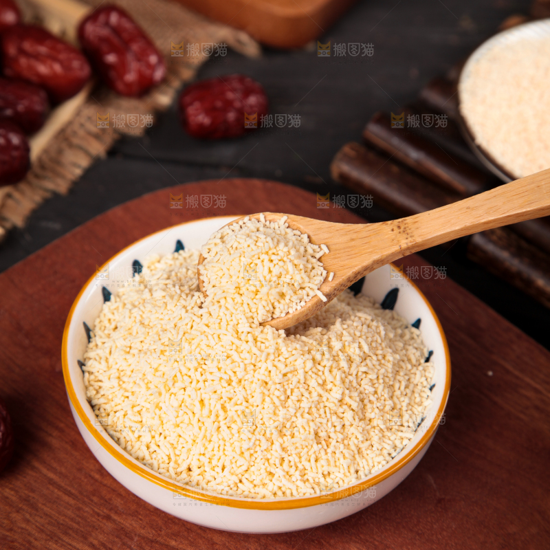 勺子里的葛粉