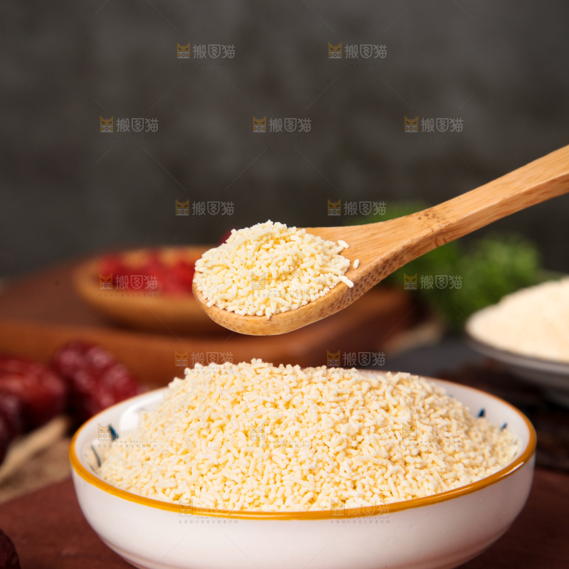 勺子里的葛粉