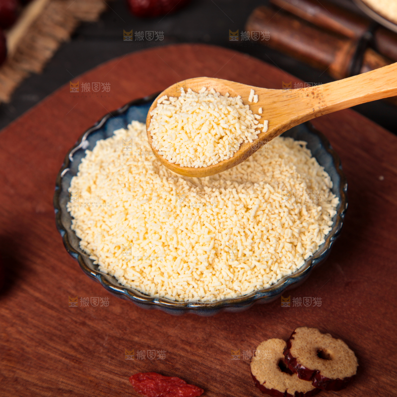 勺子里的葛粉