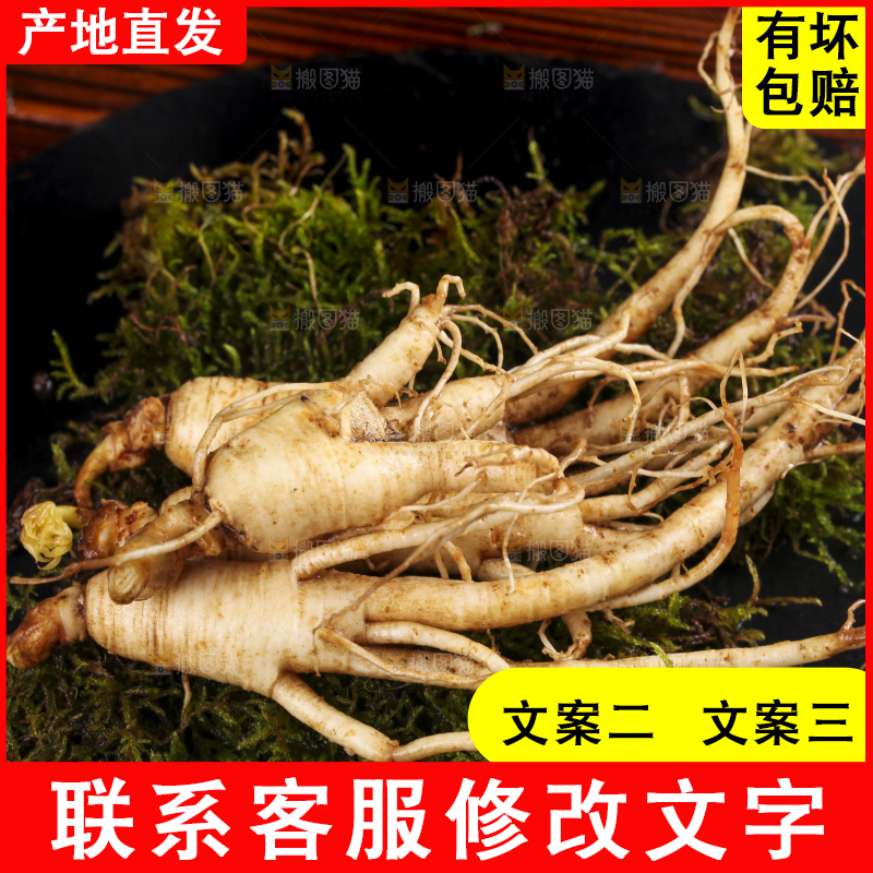 深底上的人参