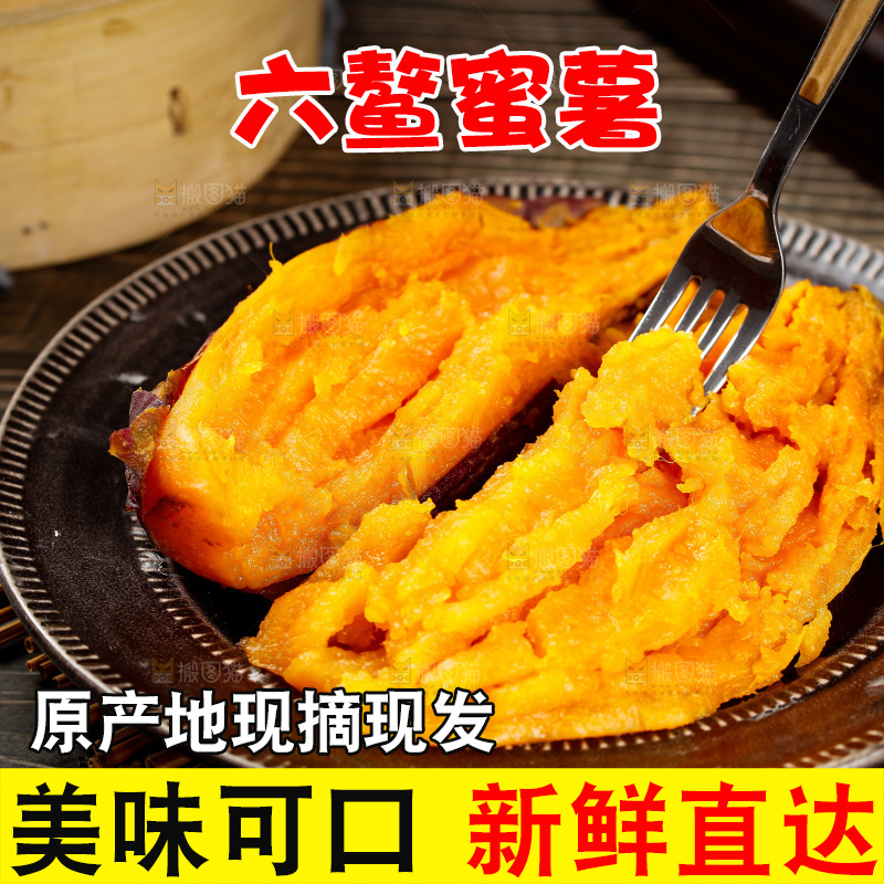 深底上的福建六鳌蜜薯