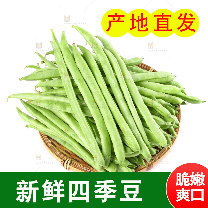 篮子里的云南无筋豆