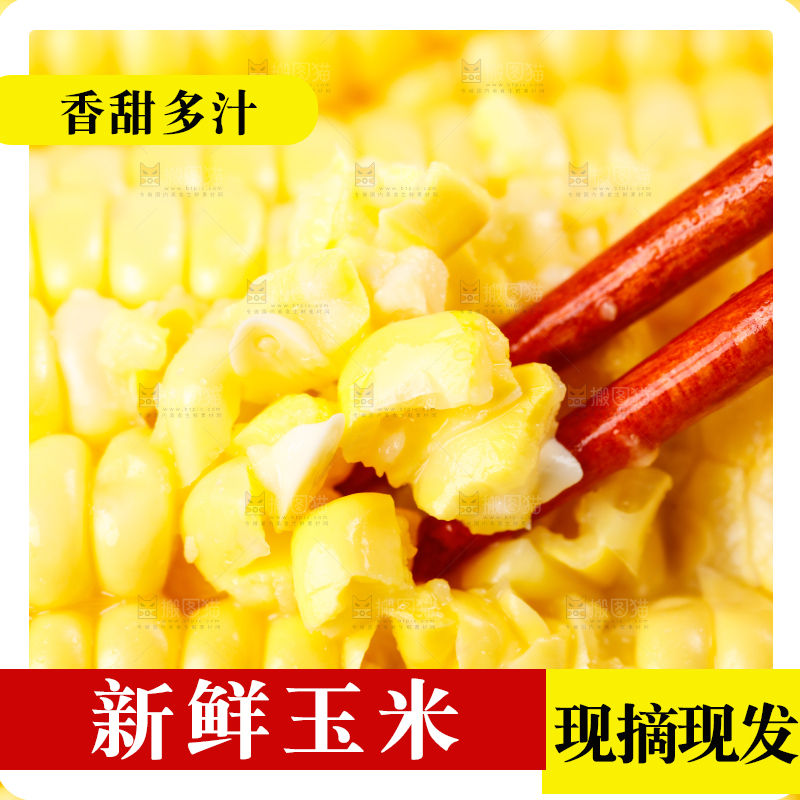 浅底上的黄玉米