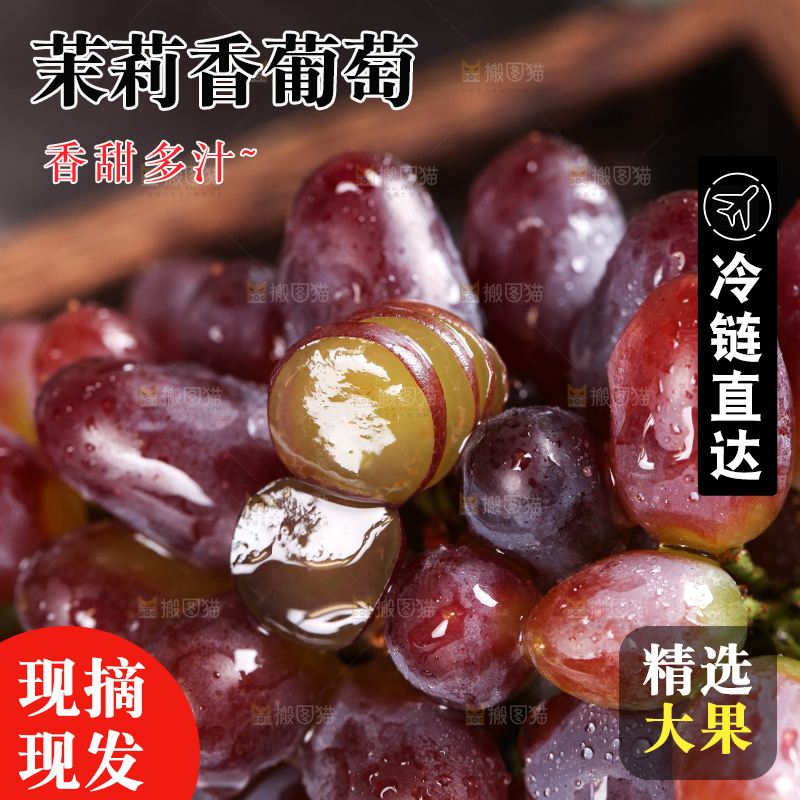 深底上的郁金香葡萄