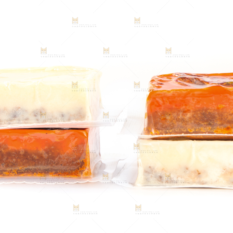 白底上的鸳鸯火锅底料