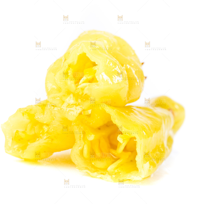 白底上的小米辣椒