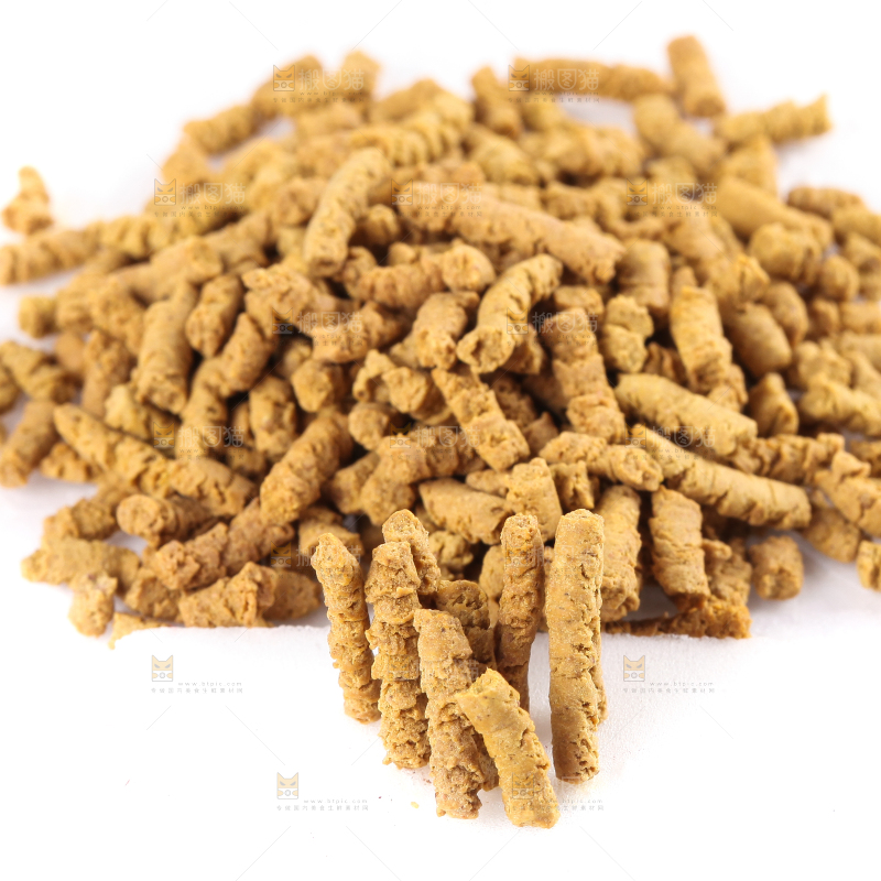 白底上的苦荞