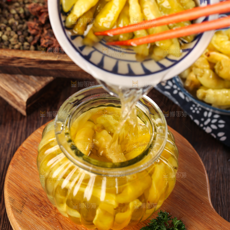 坛子里的小米椒