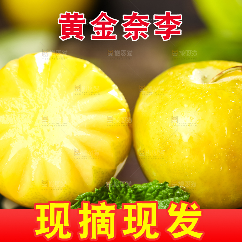 石板上的黄金李子