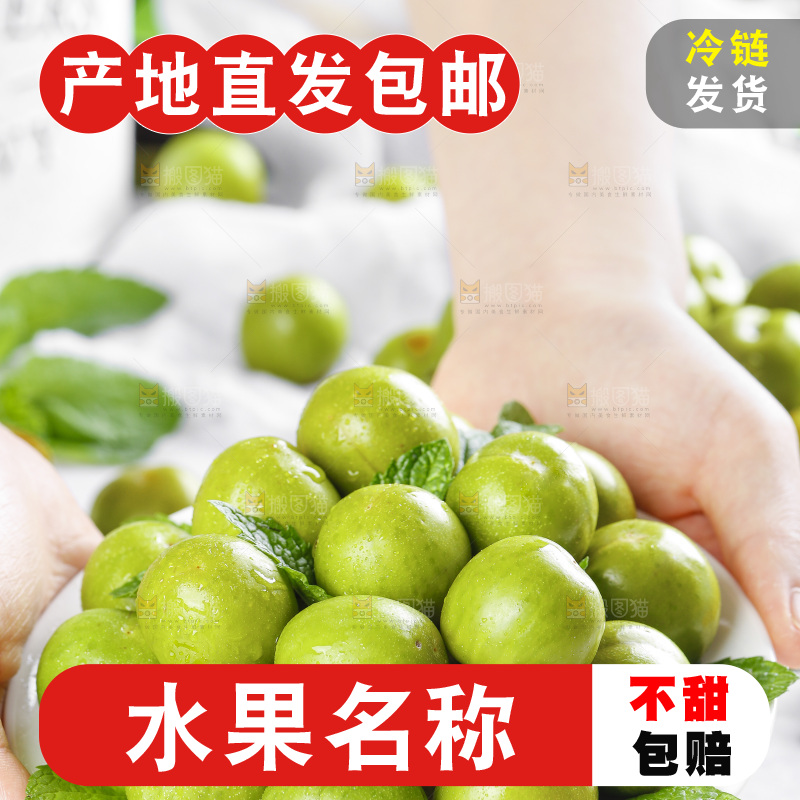 盘子里的土李子