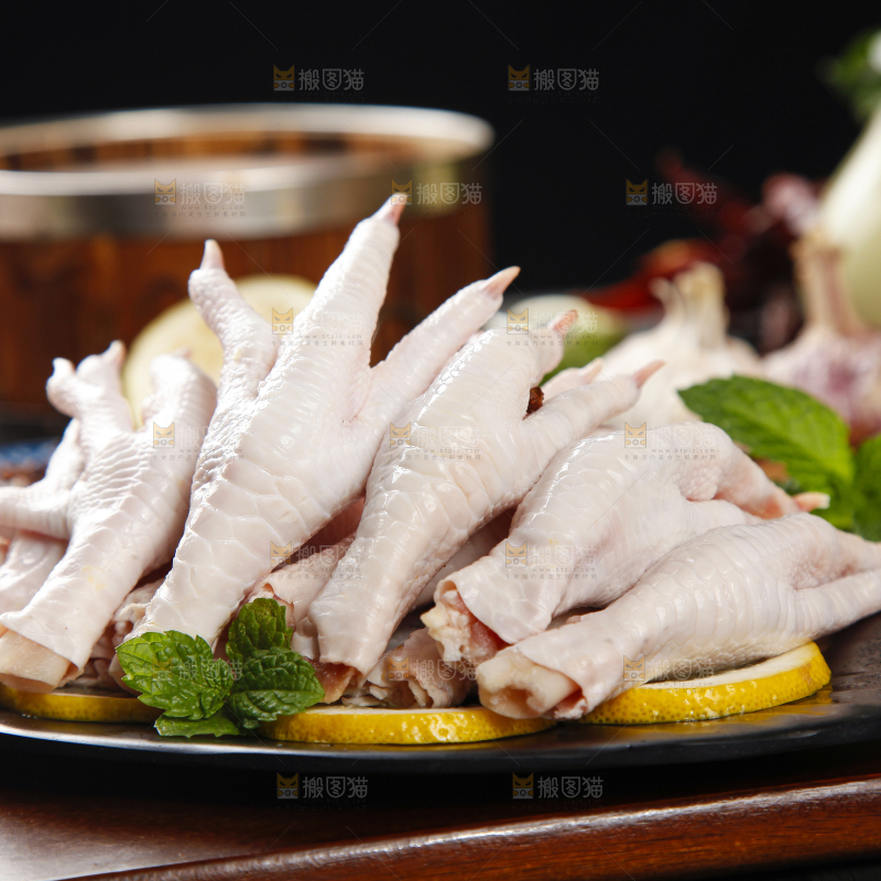 深底上的土鸡爪