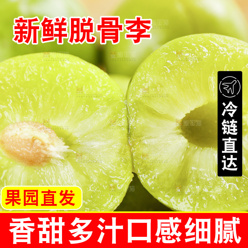 亮底上放着脱骨李