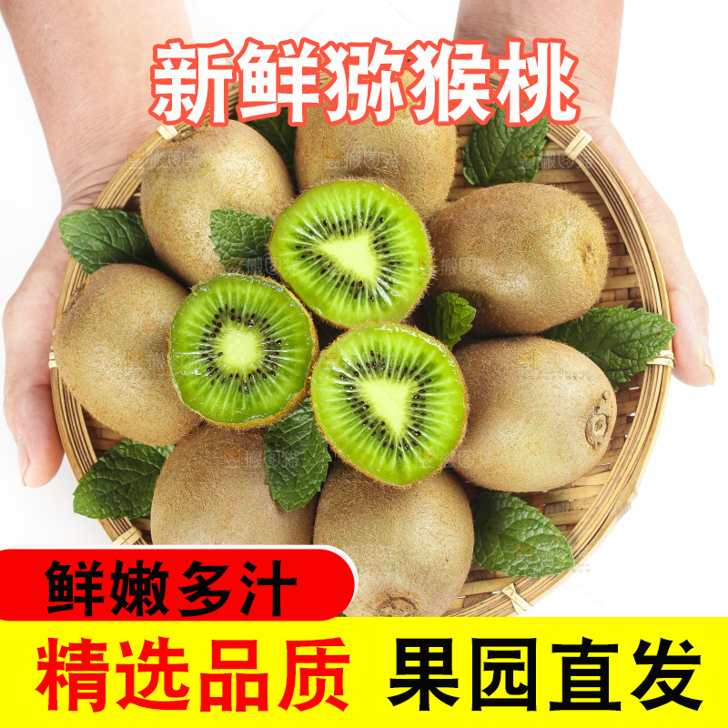 盘子里装着奇异果