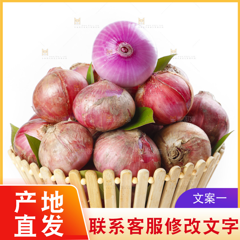 篮子里的新鲜洋葱