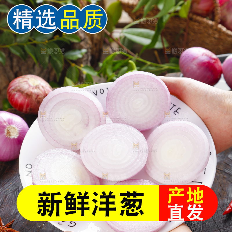盘子里装着切好的洋葱