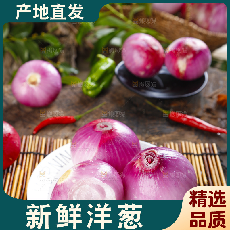 竹垫子上摆着东北洋葱