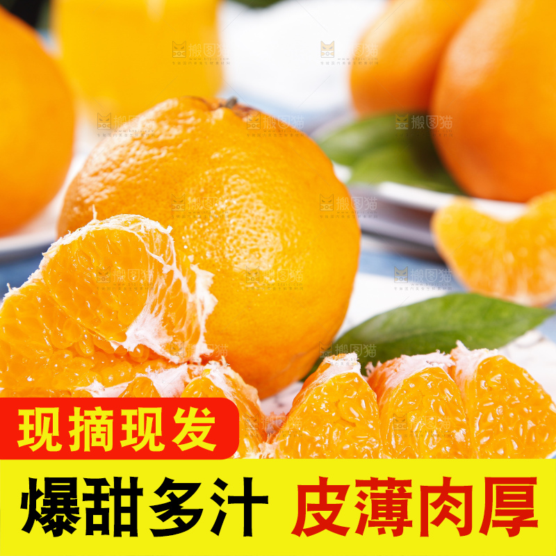 盘里装着四川春见耙耙柑