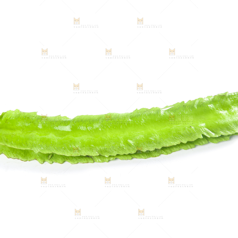 白底上摆放着四棱豆