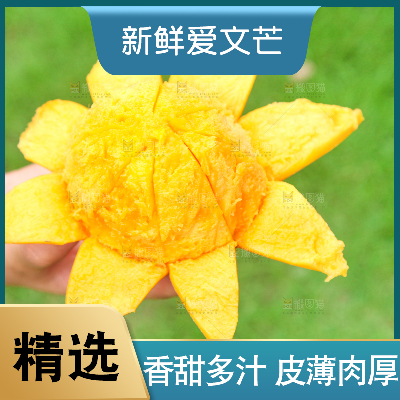 手里拿着苹果芒