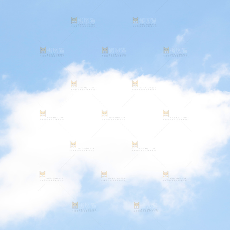 蔚蓝色的天空