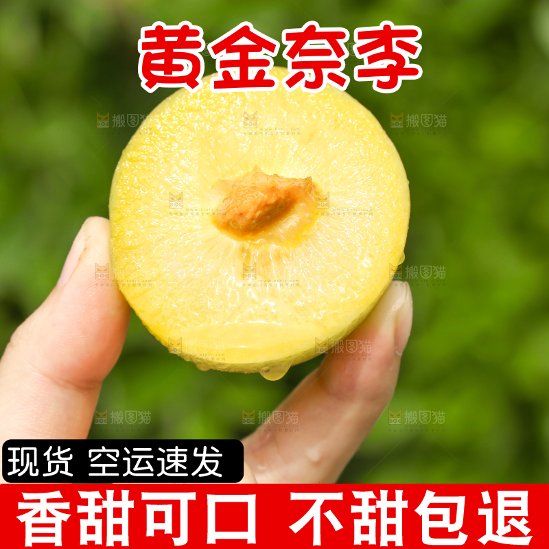 手里拿着蜂糖李子
