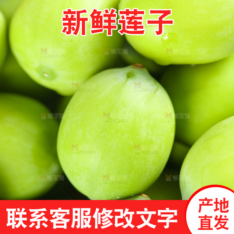摆放着一堆的新鲜莲蓬子