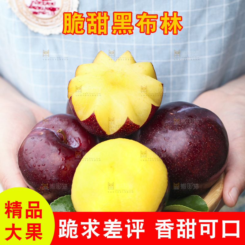 手里拿着一盘黑布林